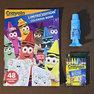 Crayola Limited Edition Retired Colors Complete Coloring Set Blizzard Blue
